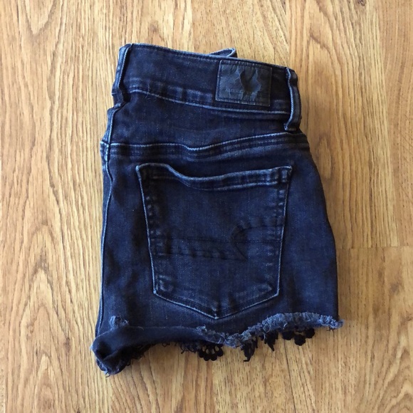 Black super stretch shorts - Picture 2 of 2